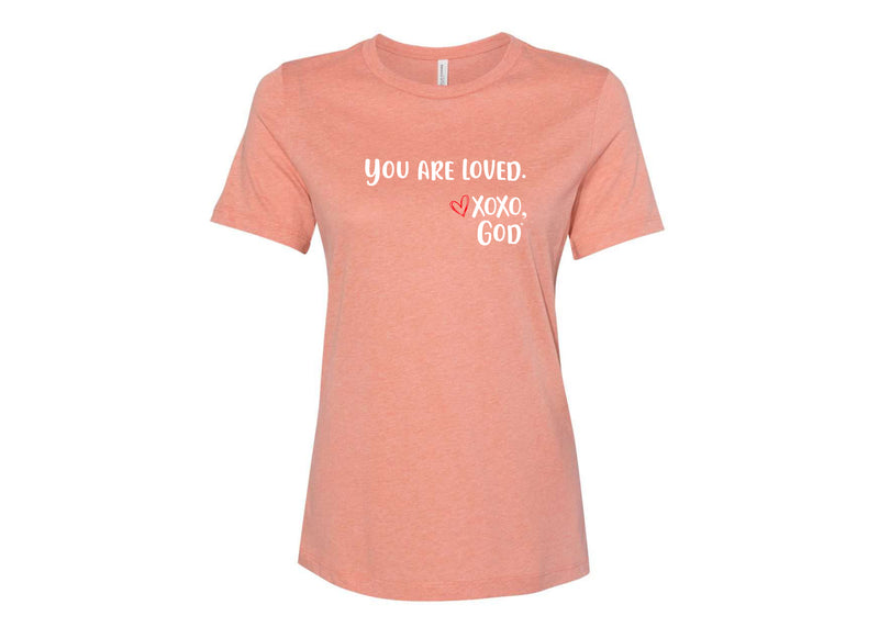 Women's Relaxed Tee -You are Loved.