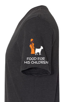 "Food For His Children" Unisex Tee - Lead a life worthy of your calling.