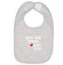 Baby Bib - You are loved.