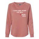 Women's Crewneck Sweatshirt - I have BIG plans for you.