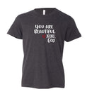 Youth Short Sleeve Tee (unisex) - You are Beautiful.