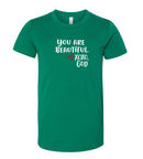 Youth Short Sleeve Tee (unisex) - You are Beautiful.