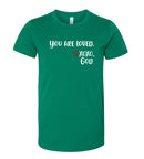 Youth Short Sleeve Tee (unisex) - You are Loved.