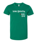 Youth Short Sleeve Tee (unisex) - Shine Brightly!