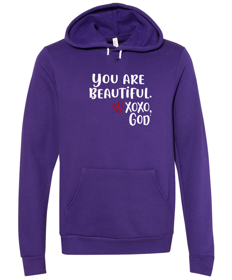 Unisex Hoodie -You are Beautiful.