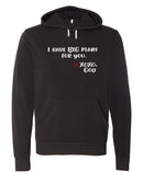 Unisex Hoodie - I have BIG plans for you.