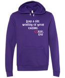 "Food For His Children" Unisex Hoodie -- Lead a life worthy of your calling.