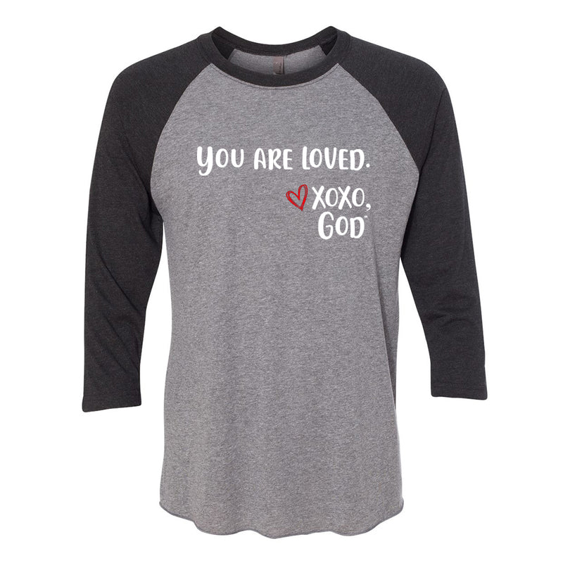 Unisex Baseball Tee -You are Loved.