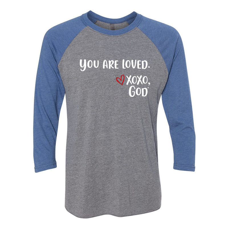 Unisex Baseball Tee -You are Loved.