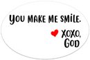 Car Magnet - You Make Me Smile