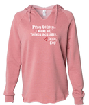 Women's Hoodie - Pray Boldly. I make all things possible.