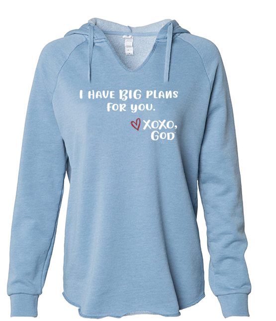 Women's Hoodie - I have BIG plans for you.