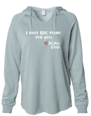 Women's Hoodie - I have BIG plans for you.