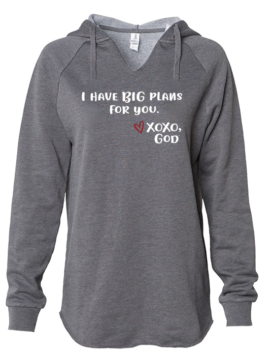 Women's Hoodie - I have BIG plans for you.