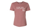 Women's Relaxed Tee - Do BIG things.  I have your back.