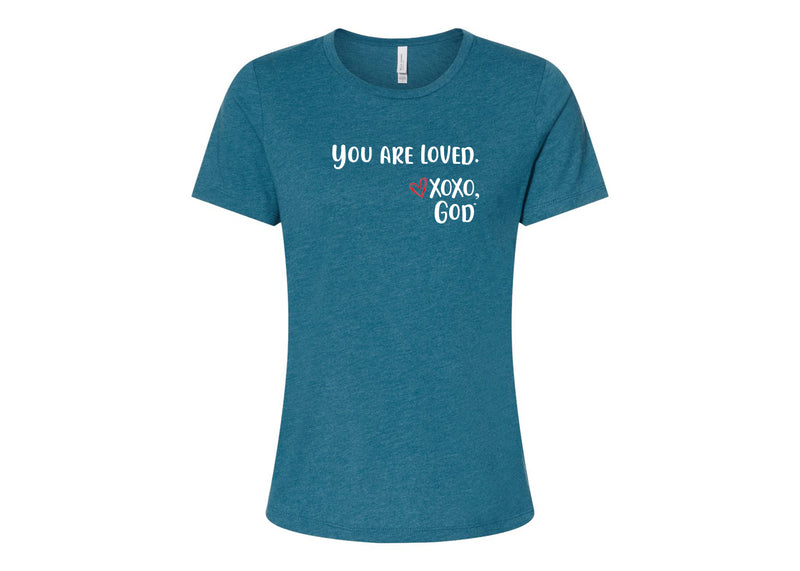 Women's Relaxed Tee -You are Loved.