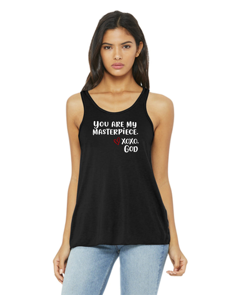 Women's Racerback Tank - You are my Masterpiece.