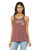 Women's Racerback Tank - Do BIG things.  I have your back.