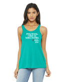 Women's Racerback Tank - Pray Boldly. I make all things possible.