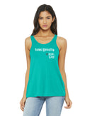 Women's Racerback Tank - Shine Brightly!