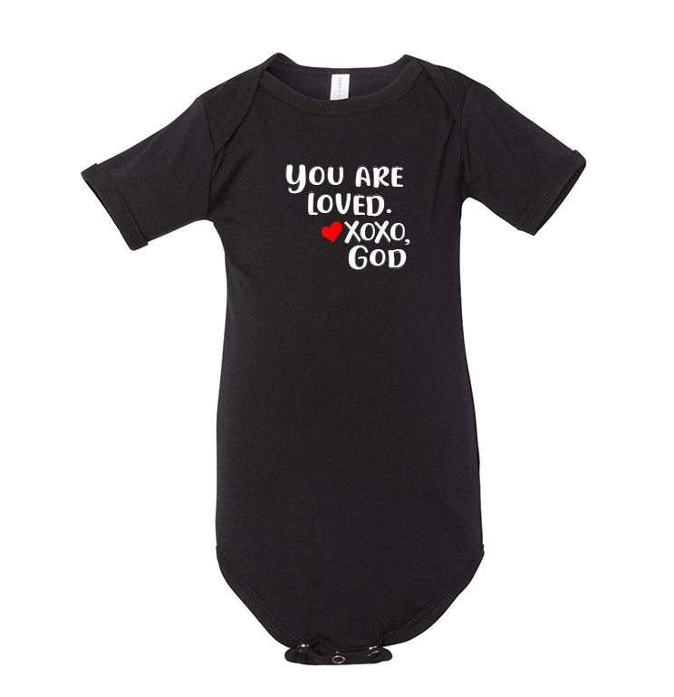Infant/Toddler Onesie - You are loved.