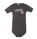 Infant/Toddler Onesie - I have BIG plans for you.