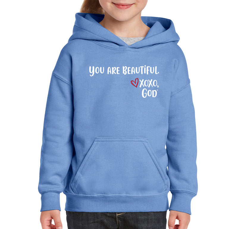 Youth Unisex Hoodie - You are Beautiful.