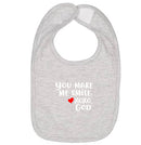 Baby Bib - You make me smile.