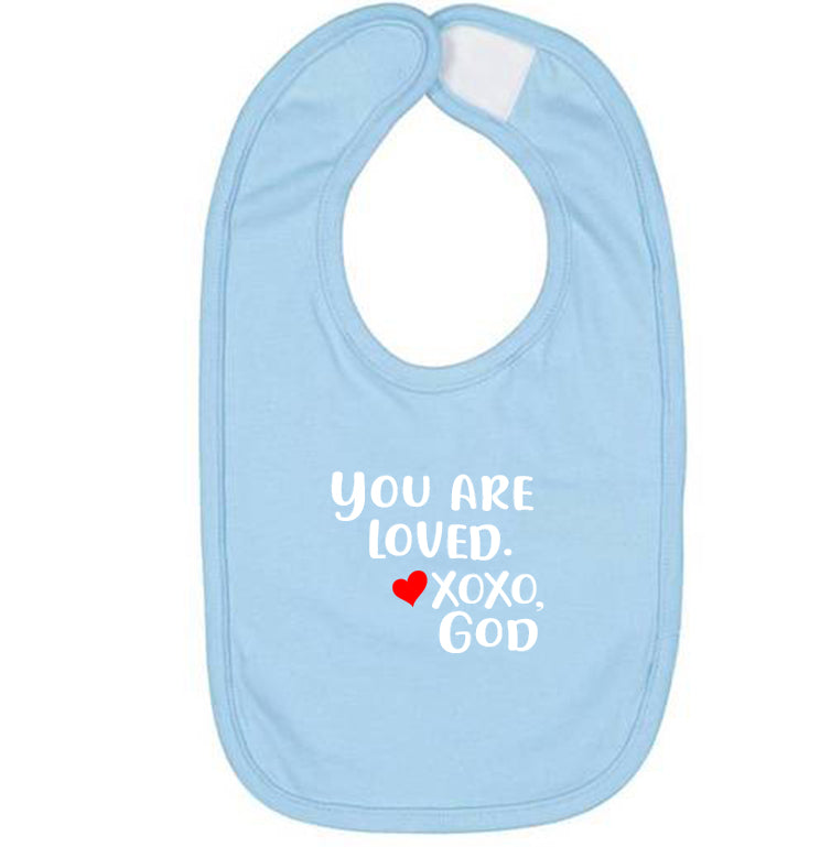 Baby Bib - You are loved.