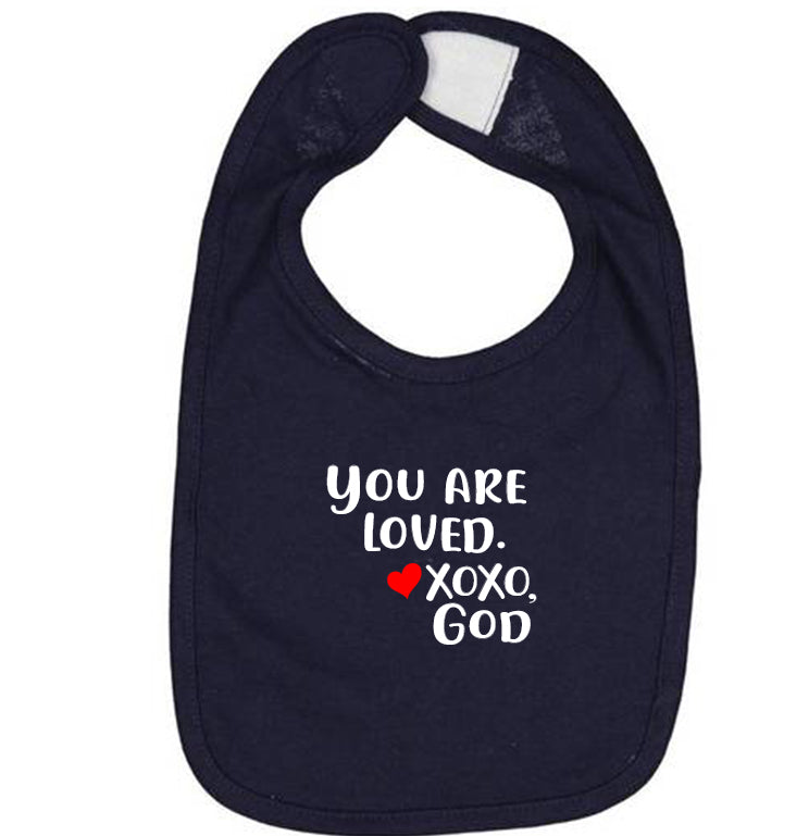 Baby Bib - You are loved.