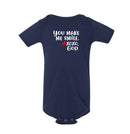Infant/Toddler Onesie - You make me smile.