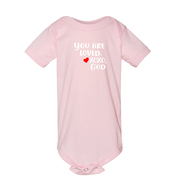 Infant/Toddler Onesie - You are loved.