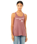 Women's Racerback Tank - Run your race well!  LIMITED EDITION!